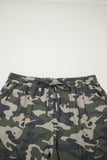 Plus Size Camo Shorts