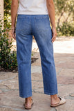 Ashleigh Drawstring Ankle Length Jeans