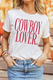 COWBOY LOVER Graphic Tee