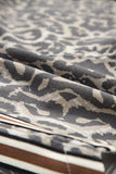 Leopard Drawstring Denim Shorts
