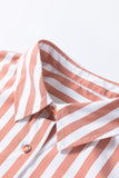 Ruffle Hem Bracelet Sleeve Shirt