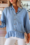 Beau Blue Chambray Shirt