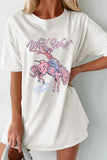 Wild West Rodeo Graphic Tunic Tee