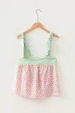 Green Babydoll Tank Top