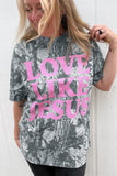 Woodland Camo LOVE LIKE JESUS Tee