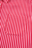 Red Stripe Button-Up Shirt