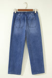 Ashleigh Drawstring Ankle Length Jeans