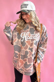 Camo Howdy Sweatshirt