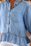 Beau Blue Chambray Shirt