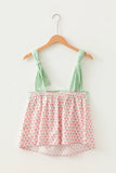Green Babydoll Tank Top