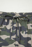 Plus Size Camo Shorts