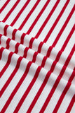 Red Stripe matching set