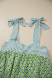Green Babydoll Tank Top