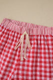 Red Gingham Shorts