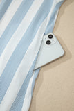 Sky Blue Stripe Dress