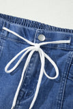 Ashleigh Drawstring Ankle Length Jeans