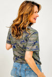 Camo America Patriotic Tee