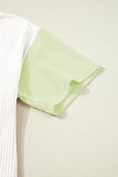 Corded Color block Tee