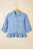 Beau Blue Chambray Shirt