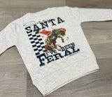 Feral kids Christmas pullover