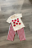 Strawberry Patch pants set
