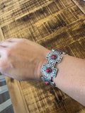 Red Rocks cross Bracelet