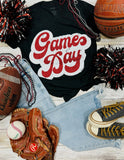 Sync Logic - Big Game Day Retro Glitter Tee