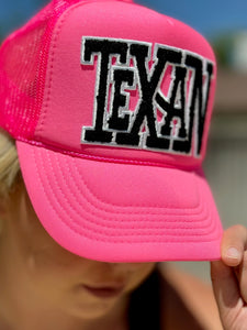 Texan Chenille Foam Trucker Cap