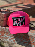 Texan Chenille Foam Trucker Cap