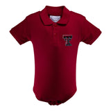 Texas Tech Golf Shirt Romper