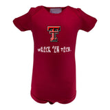 Texas Tech Infant Lap Shoulder Creeper Print