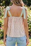 Green Babydoll Tank Top