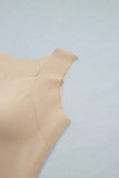 Oatmeal Wide Strap Tank Top