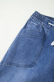 Ashleigh Drawstring Ankle Length Jeans