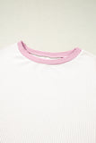Corded Color block Tee