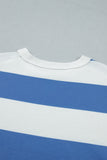 Blue Stripe Tee Dress