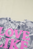 Woodland Camo LOVE LIKE JESUS Plus Size T Shirt