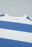 Blue Stripe Tee Dress