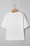 White Flag Bow Graphic Tee