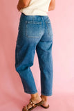 Ashleigh Drawstring Ankle Length Jeans