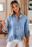 Beau Blue Chambray Shirt