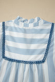 Sky Blue Stripe Dress