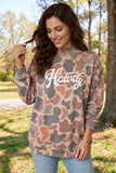 Camo Howdy Sweatshirt