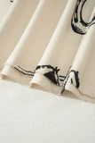 Retro Western Print T Shirt