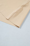 Oatmeal Wide Strap Tank Top