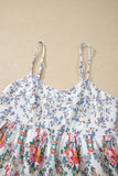 Floral Patchwork Babydoll Top