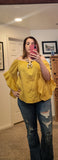 Flutter sleeve top