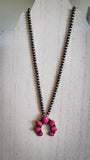 Little Cowgirl Pink Navajo Pearl Necklace