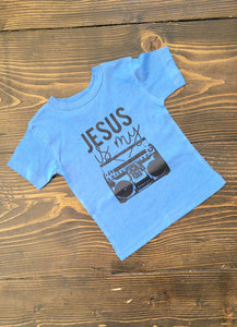 Jesus is my Jam - Graphic T-shirt Blue