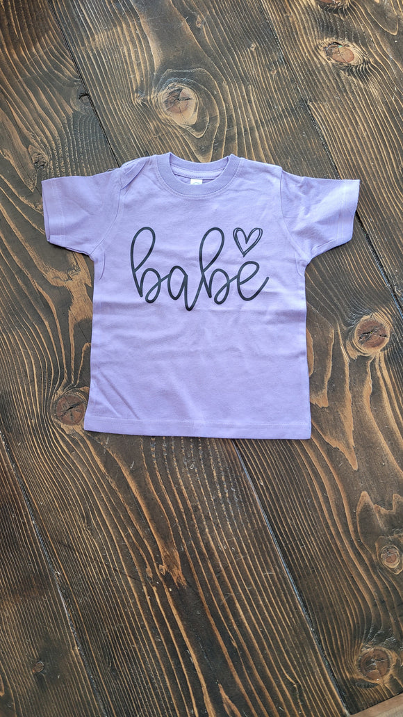 BABE - Toddler graphic tee